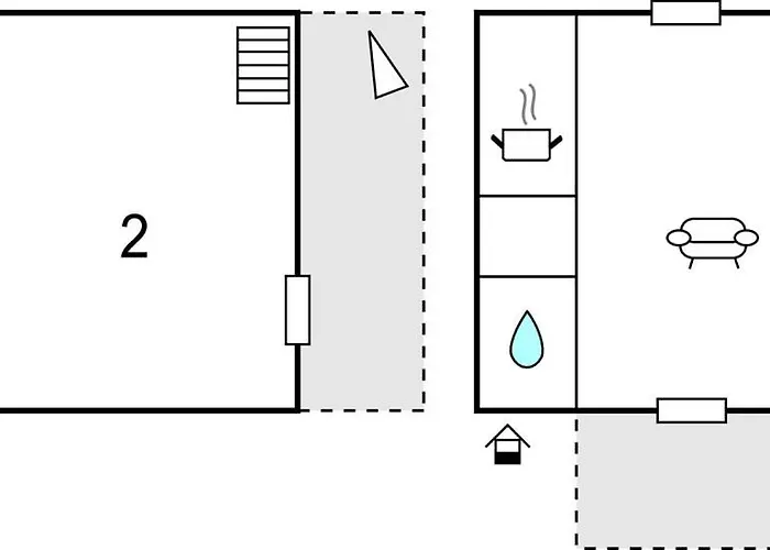 2 Bedroom Lovely In *
